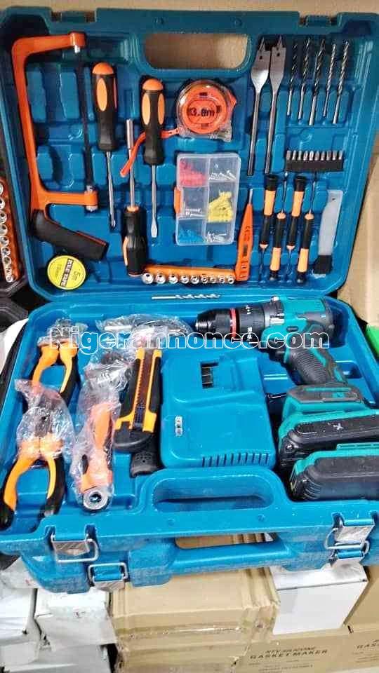 Mallette complet avec perceuse visseuse chargeable 2 | Niger annonce