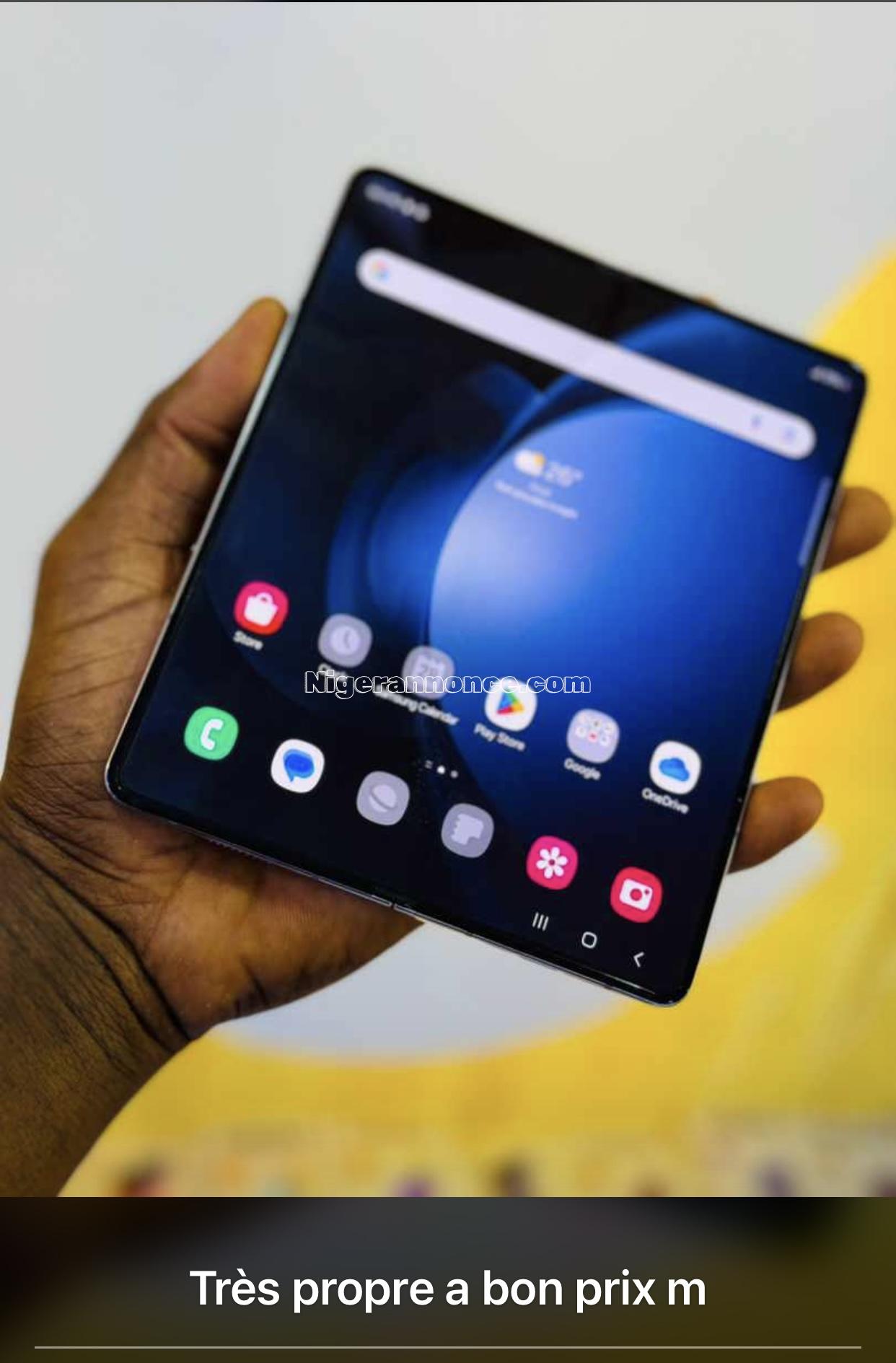Des iPhones et Samsung galaxy fold tres bonne occasions | Niger annonce