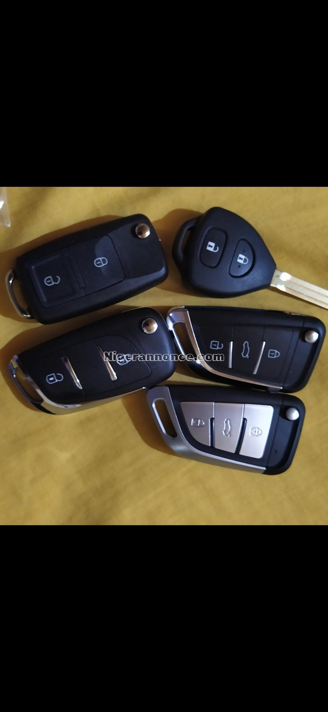 Clé et télécommande des voitures | Niger annonce
