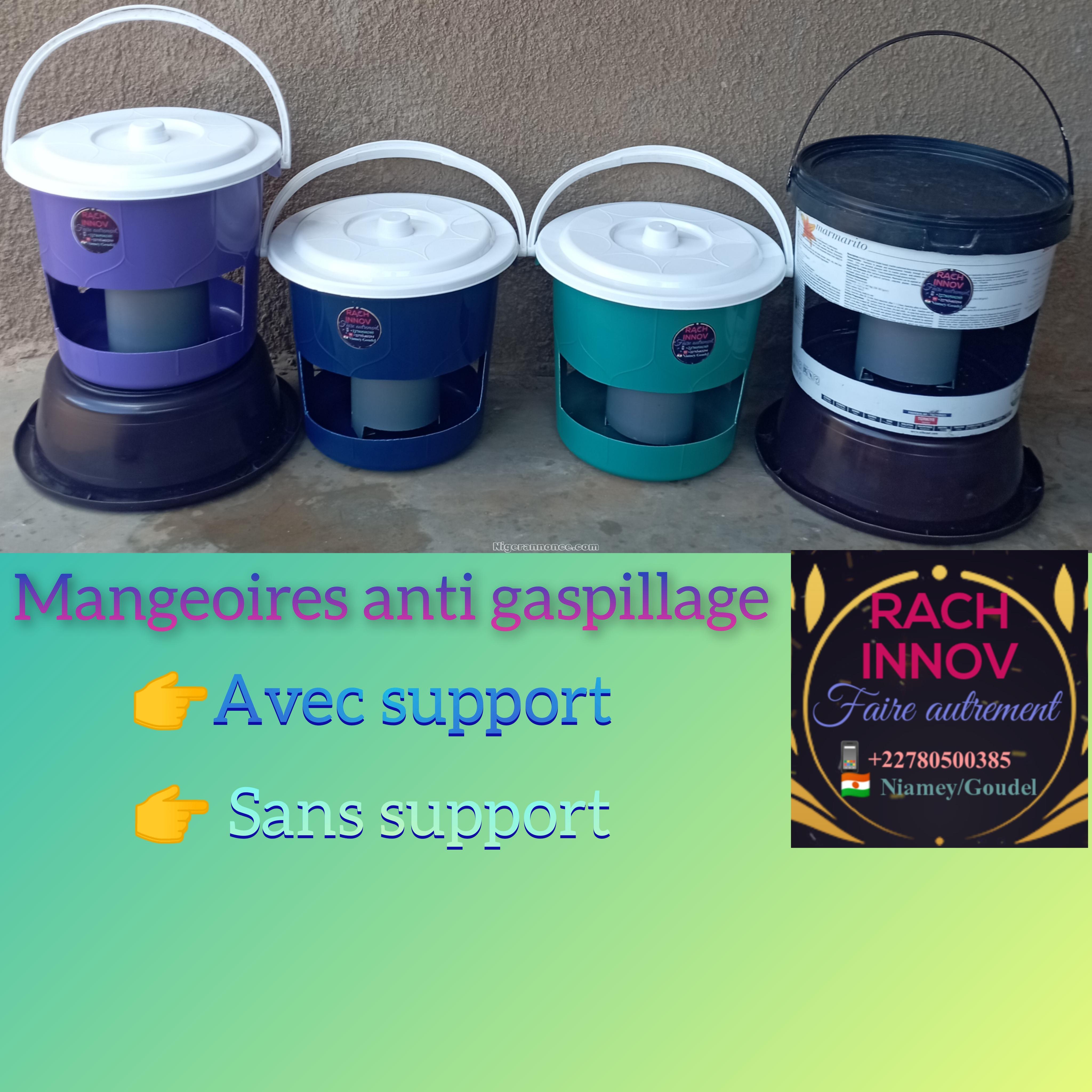 Abreuvoirs automatiques et mangeoires anti gaspillage | Niger annonce