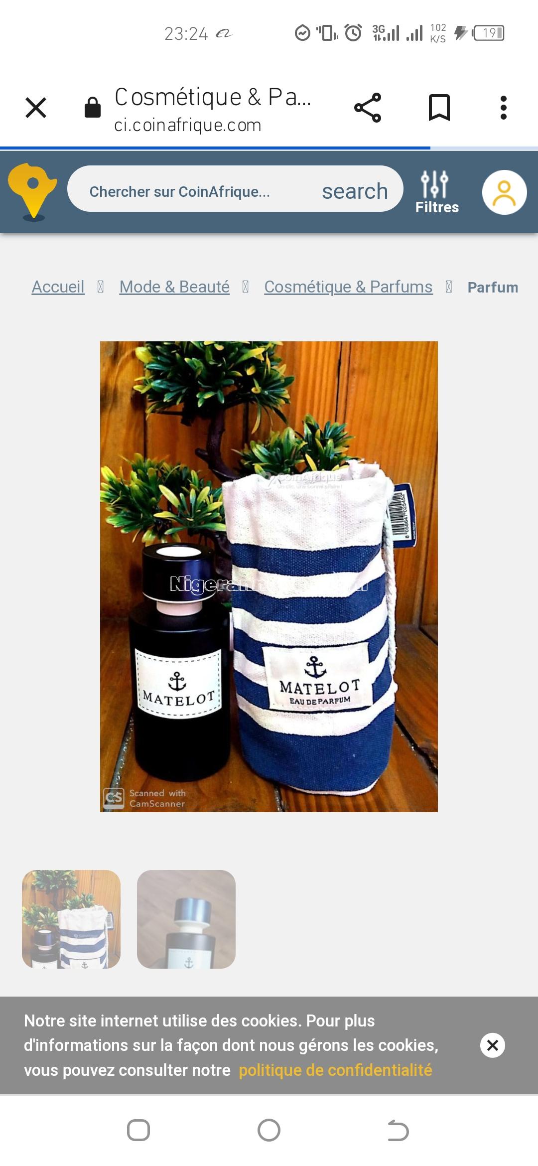 Vente de parfum matelot | Niger annonce