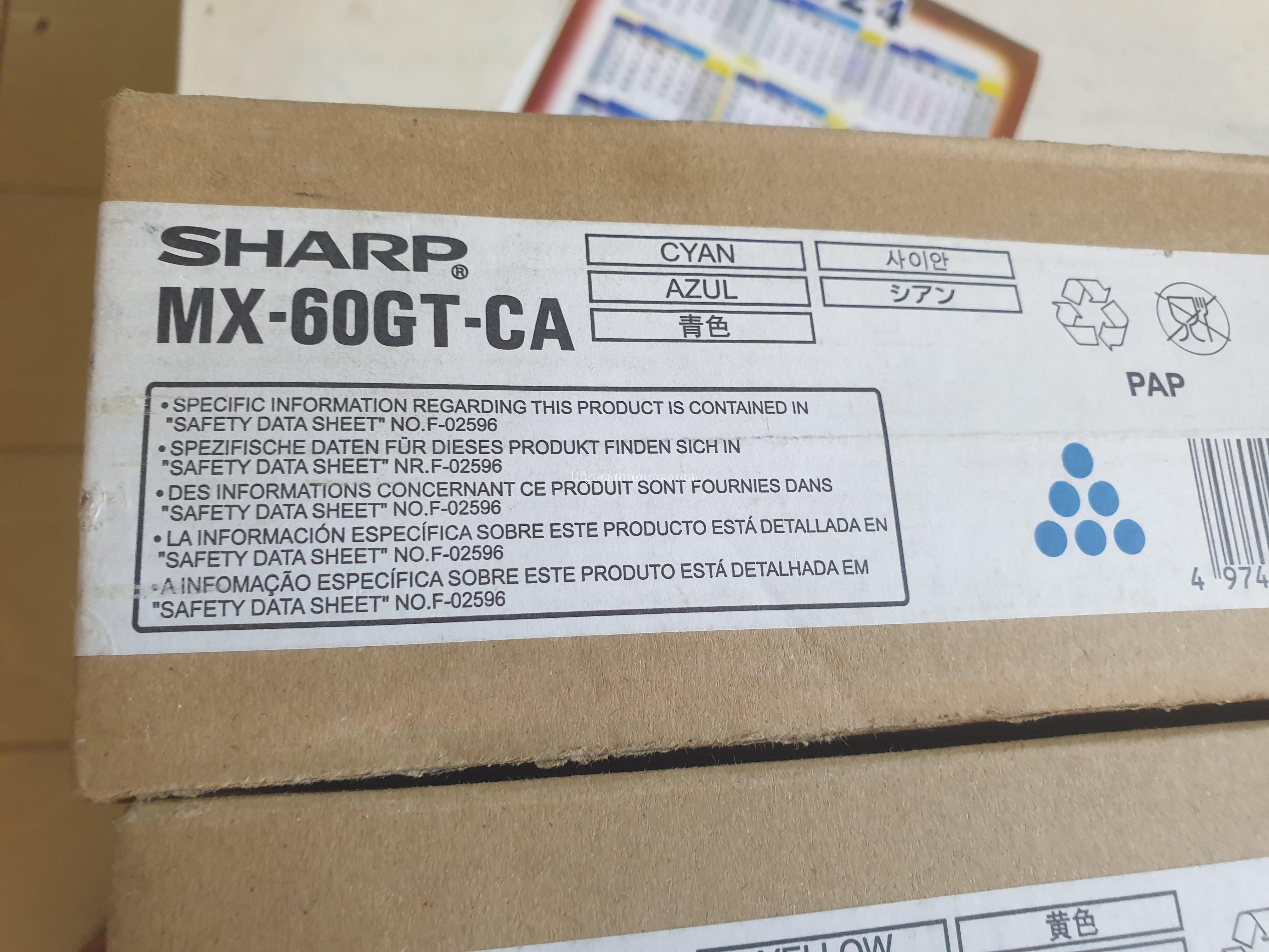 Cartouche de toners sharp MX 51GT...MX60GT et MX62GT | Niger annonce