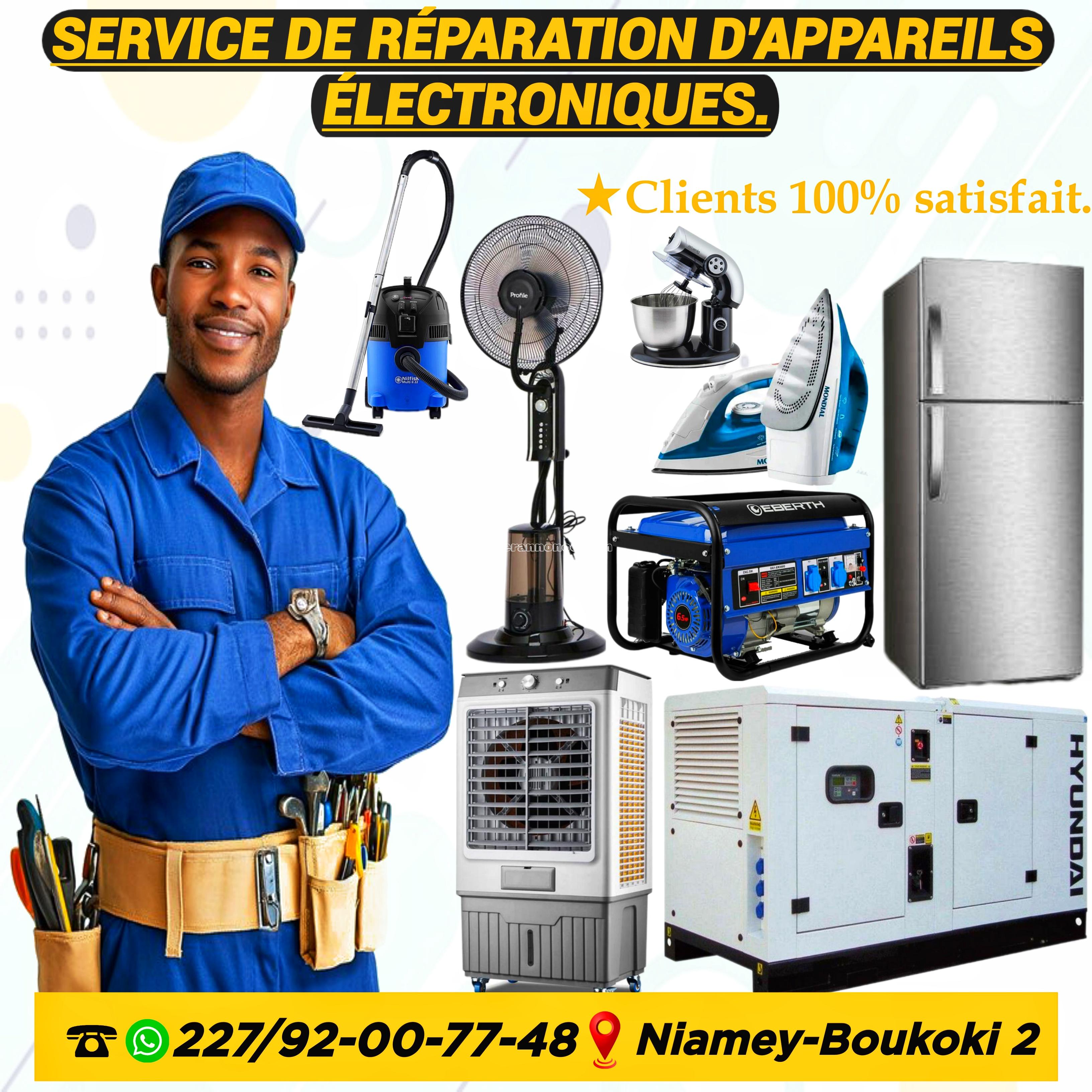 Réparations des appareils électroniques. | Niger annonce