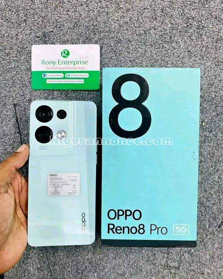 OPPO Reno 8 pro 5G - Écran FHD+ AMOLED de 6,4" | Niger annonce