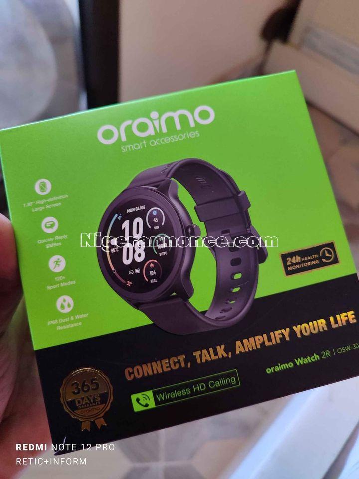 Oraimo wacht ER , appel téléphonique, notification, mode sport , smart wacht option | Niger annonce