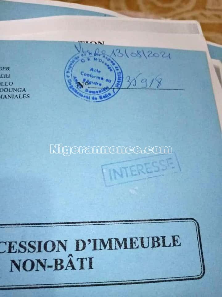 Parcelle à vendre Ext Sonidep plateau | Niger annonce